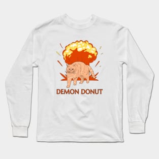 Demon Donut Long Sleeve T-Shirt